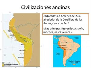 Civilizaciones andinas: resumen
