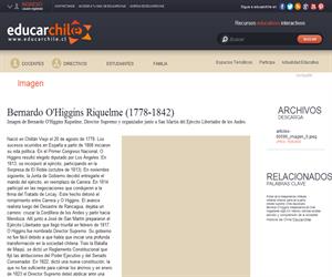 Bernardo O'Higgins Riquelme (1778-1842) (Educarchile)
