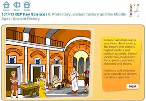 Prehistory, ancient history and the Middle Ages: Ancient History. Inglés 6º Primaria (SM)