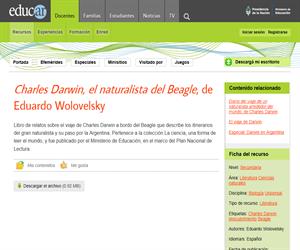 Eduardo Wolovelsky: Charles Darwin, el naturalista del Beagle