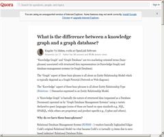 ¿Cuál es la diferencia entre Grafo de Conocimiento y Base de Datos de Grafos? - Kingsley Idehen