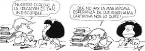 Derechos de la Infancia comentados por Mafalda y sus amigos