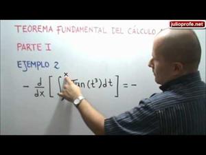 Teorema Fundamental del Cálculo (JulioProfe)