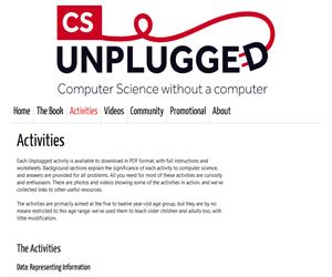 Computer Science Unplugged, para aprender informática sin ordenador