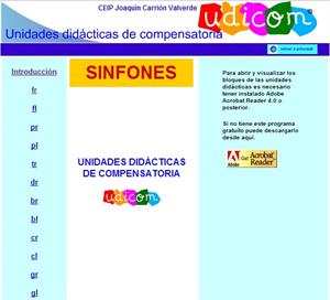 Sinfones, las sílabas trabadas del castellano (UDICOM)