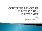 Conceptos básicos de electricidad y electrónica (E.S.O.)