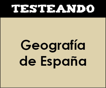Geografía de España. 6º Primaria - Conocimiento del medio (Testeando)