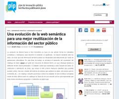 Una evolución de la web semántica para una mejor reutilización de la información del sector público