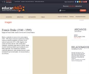 Francis Drake (1540 - 1595) (Educarchile)
