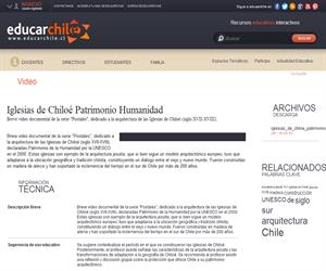 Iglesias de Chiloé Patrimonio Humanidad (Educarchile)