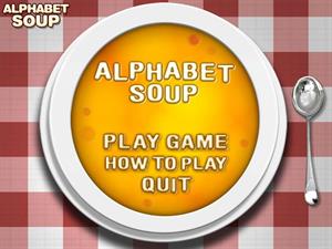 Alphabet Soup ¿cómo andas de vocabulario en inglés?