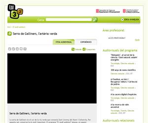 Serra de Galliners, l'artèria verda (Edu3.cat)