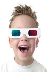3D Experiment: Red/Blue Glasses vs. HD Glasses