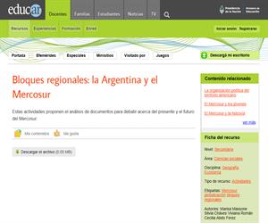 Bloques regionales: la Argentina y el Mercosur