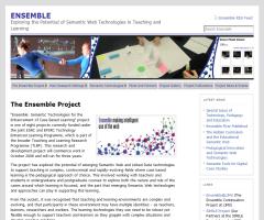 Ensemble Project:  Semantic Technologies for the Enhancement of Case Based Learning