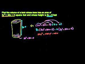 Multiplicación de polinomios  - Parte 3 (Khan Academy Español)