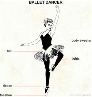 Ballet dancer  (Visual Dictionary)