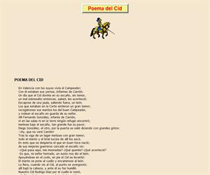 Poema del Cid, lectura comprensiva interactiva
