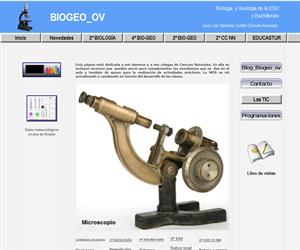 BIGEO_OV, Biología y Geología de la ESO y 2º de Bachillerato (educastur)