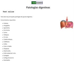 Test: patologías digestivas
