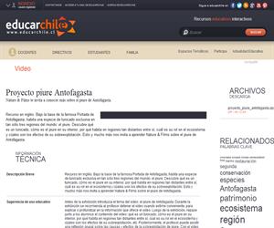 Proyecto piure Antofagasta (Educarchile)