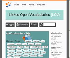 Nueva versión de la aplicación Linked Open Vocabularies (LOV)