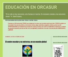 El centro escolar y su entorno, en un mundo global | Educación en Orcasur