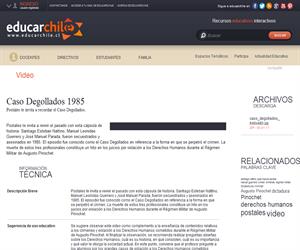 Caso Degollados 1985 (Educarchile)