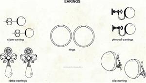Earrings  (Visual Dictionary)