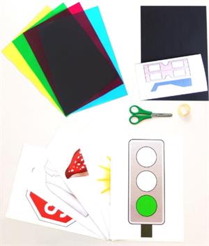 El sentido de la vista: La percepción de los colores. Experimento para niños de 8 a 12 años