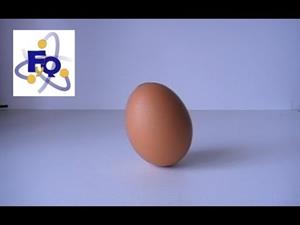 Experimentos de Física (centro de gravedad y equilibrio): el huevo de colón
