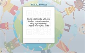 QRPedia, Wikipedia en dispositivos móviles vía códigos QR