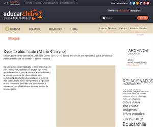 Recinto alucinante (Mario Carreño) (Educarchile)