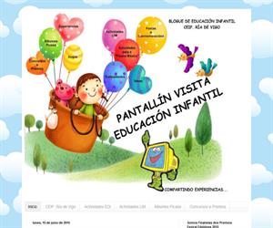 Pantallín visita Educación Infantil (Blog Educativo de Educación Infantil)