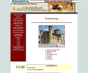 Feudal Europe, la Europa medieval (en inglés)