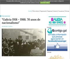Galicia 1918 - 1988. 70 anos de nacionalismo