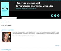 Ricardo A. Maturana participa en el I Congreso Internacional de Tecnologías Emergentes y Sociedad
