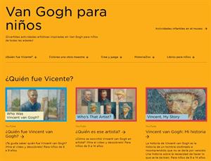 Museo Van Gogh: recursos educativos para niños