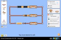 Kit de Construção de Circuitos: DC - Virtual Lab