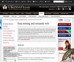 Data mining and semantic web
