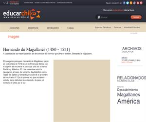 Hernando de Magallanes (1480 - 1521) (Educarchile)