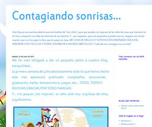 Contagiando Sonrisas (Blog de Infantil del CEIP Juan Yagüe)