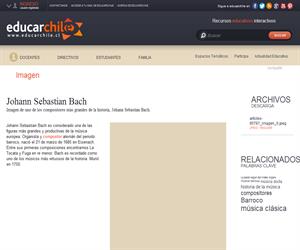 Johann Sebastian Bach (Educarchile)