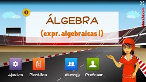 Expresiones algebraicas (I) - Unidad interactiva