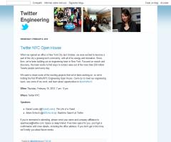 The Twitter Engineering Blog