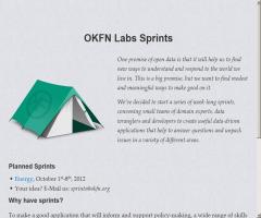 OKFN Labs Sprints (Aplicaciones sobre Open Data)