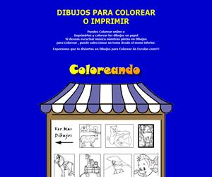 Dibujos para colorear online (Ed. Infantil)