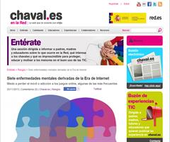 Siete enfermedades mentales derivadas de la Era de Internet (Chaval.es)
