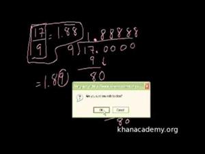 Convertir Fracciones a Decimales (Khan Academy Español)