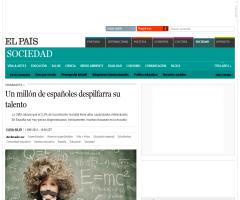 Un millón de españoles despilfarra su talento | El País